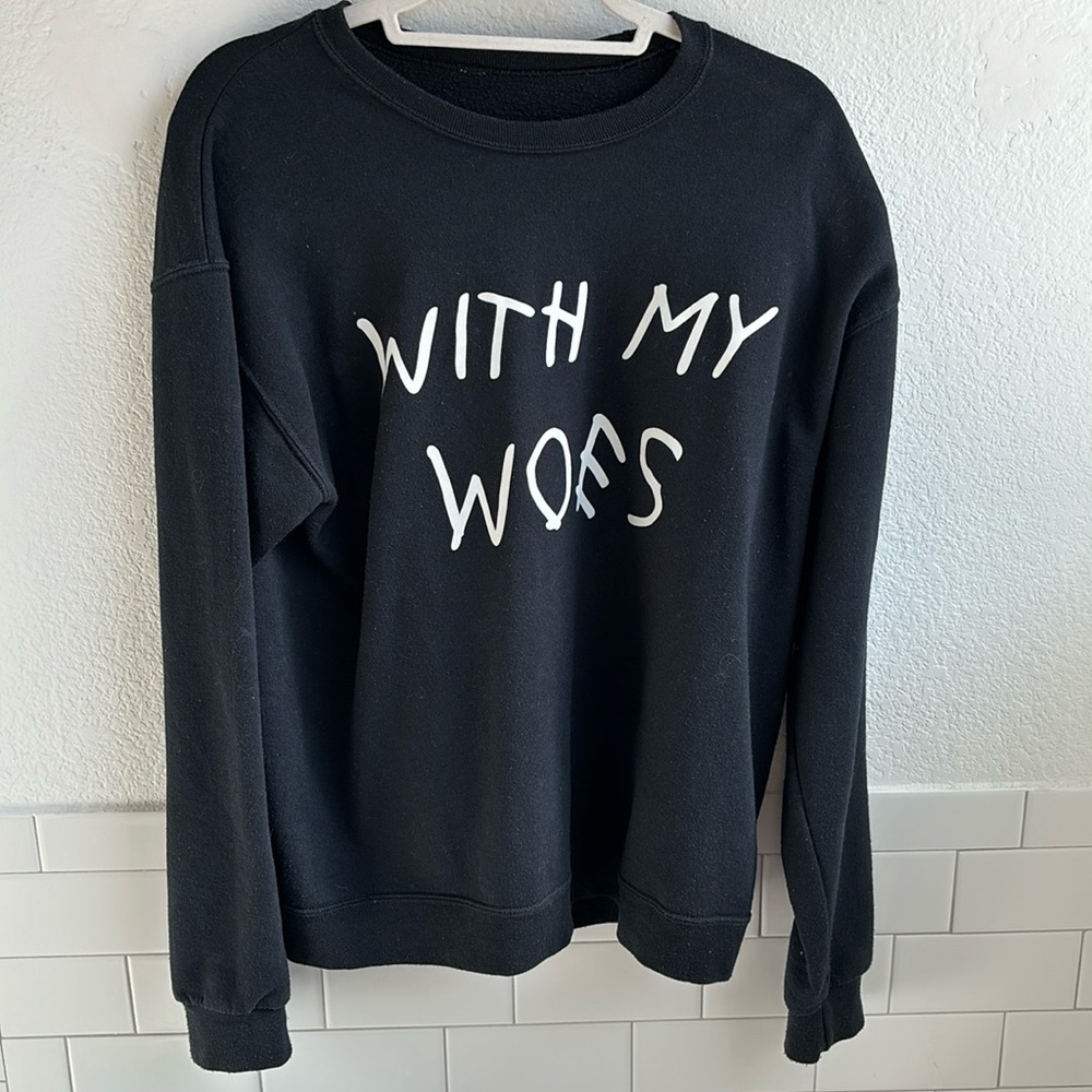 Private Party WITH MY WOES Crewneck Sweatshirt